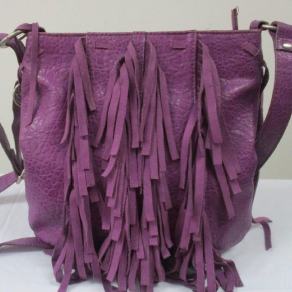Jessica Simpson Handbags - Jessica Simpson Fringe Crossbody